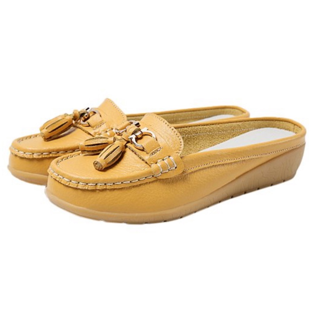 🌻🌻🌻 Leather Loafer Slide 🌻🌻🌻 - Picture 9 of 14